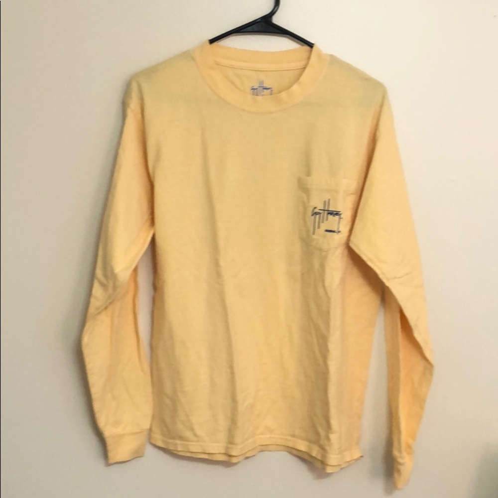 Guy Harvey long sleeve tee shirt (yellow)